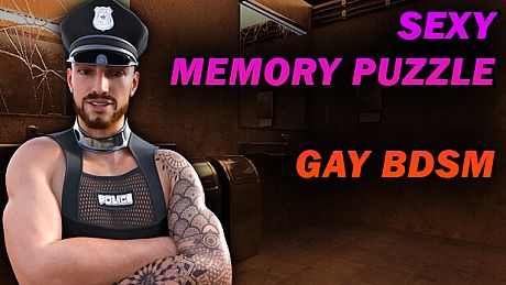 Sexy Memory Puzzle - Gay BDSM Game