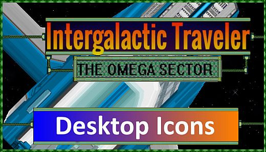 Desktop Icons [Intergalactic Traveler: The Omega Sector]