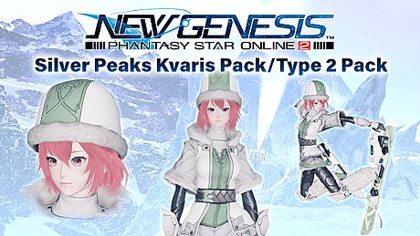 Phantasy Star Online 2 New Genesis - Silver Peaks Kvaris Pack/Type 2 Pack DLC