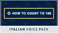 How to Count to 100 - Italian Voice Pack