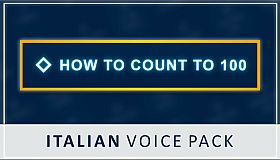 How to Count to 100 - Italian Voice Pack