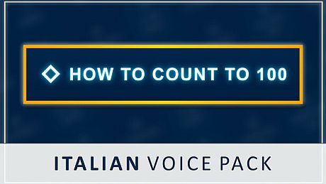 How to Count to 100 - Italian Voice Pack DLC