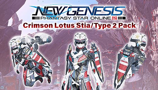 Phantasy Star Online 2 New Genesis - Crimson Lotus Stia/Type 2 Pack