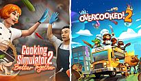 Cooking Simulator 2 x Overcooked 2 für PC kaufen