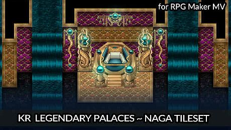 RPG Maker MV - KR Legendary Palaces - Naga Tileset DLC