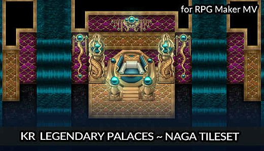 RPG Maker MV - KR Legendary Palaces - Naga Tileset