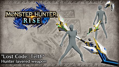 Monster Hunter Rise - "Lost Code: Telth" Hunter layered weapon (Insect Glaive) DLC