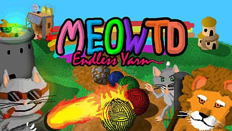 Meow TD: Endless Yarn Game
