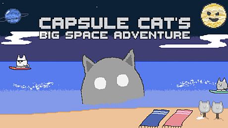 Capsule Cat's Big Space Adventure Game