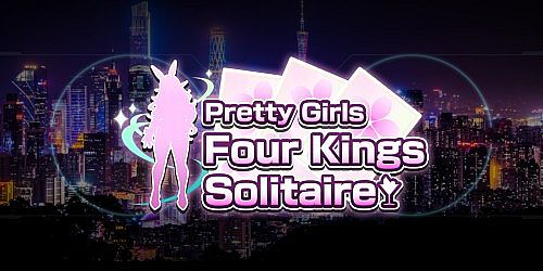 Pretty Girls Four Kings Solitaire