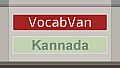VocabVan - Kannada