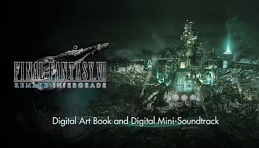 FINAL FANTASY VII REMAKE INTERGRADE Digital Art Book and Digital Mini-Soundtrack
