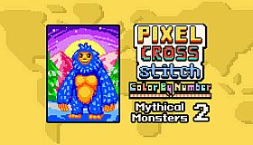 Pixel Cross Stitch - Mythical Monsters Pack 2