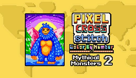 Pixel Cross Stitch - Mythical Monsters Pack 2