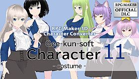 RPG Maker 3D Character Converter - Gee-kun-soft character 11 costume