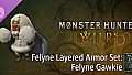 Monster Hunter Wilds - Felyne Layered Armor Set: Felyne Gawkie