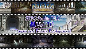 SRPG Studio Tower and Prison Background