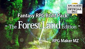 RPG Maker MZ - Fantasy RPG BGM Pack - The Forest land Edition