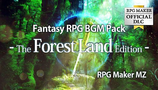 RPG Maker MZ - Fantasy RPG BGM Pack - The Forest land Edition