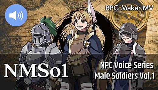 RPG Maker MV - NPC Male Soldiers Vol.1