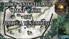 Fantasy Grounds - Town and Village Map Pack by Joshua Watmough (Map Pack)