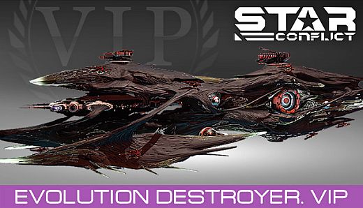 Star Conflict: Ellidium Destroyer VIP pack