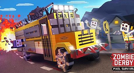 Zombie Derby: Pixel Survival Game