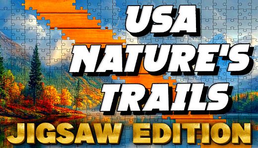 USA Nature's Trails Jigsaw Edition