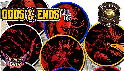 Fantasy Grounds - Odds & Ends, Volume 5 (Token Pack)