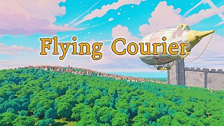 Flying Courier Game