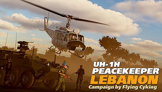 DCS: UH-1H Peacekeeper Lebanon Campaign by Flying Cyking