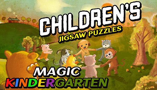 Children's Jigsaw Puzzles - Magic Kindergarten