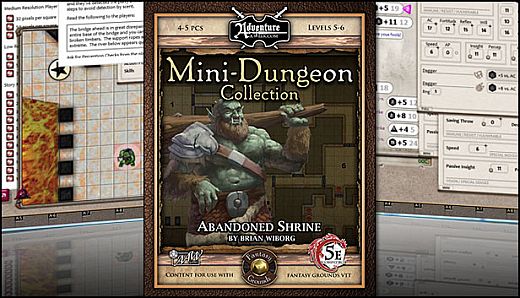 Fantasy Grounds - Mini-Dungeon #006: Abandoned Shrine (5E)