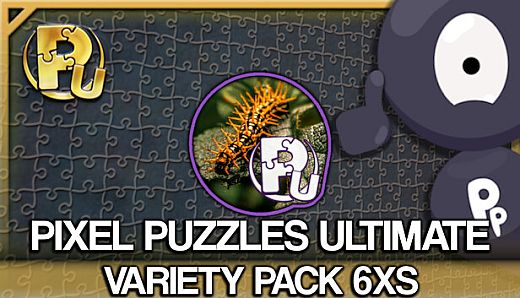 Jigsaw Puzzle Pack - Pixel Puzzles Ultimate: Variety Pack 6XS