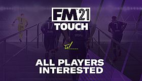 Football Manager 2021 Touch - All Players Interested