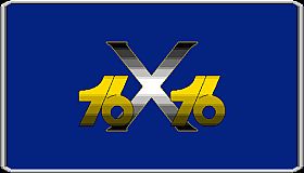16X16