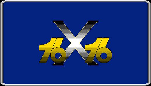 16X16
