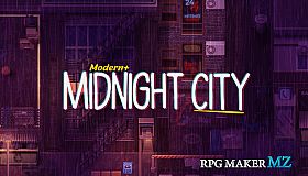 RPG Maker MZ - Modern + Midnight City
