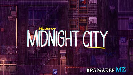 RPG Maker MZ - Modern + Midnight City DLC