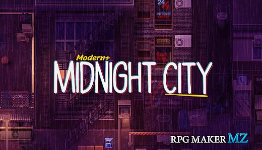 RPG Maker MZ - Modern + Midnight City