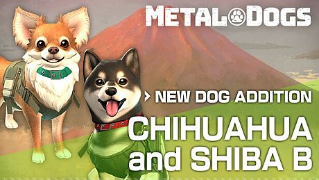 METAL DOGS NEW DOG ADDITION:Chihuahua and Shiba B DLC