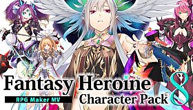 RPG Maker MV - Fantasy Heroine Character Pack 8