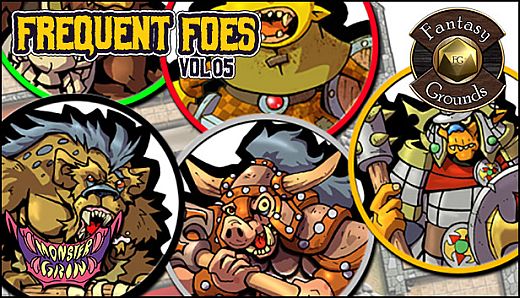 Fantasy Grounds - Frequent Foes, Volume 5 (Token Pack)