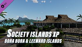 X-Plane 12 Add-on: Aerosoft - Society Islands XP - Bora Bora & Leeward Islands
