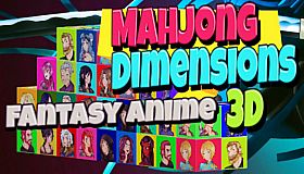 Mahjong Dimensions 3D - Fantasy Anime