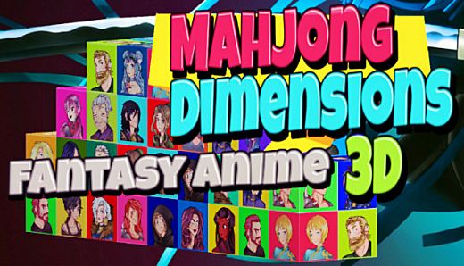 Mahjong Dimensions 3D - Fantasy Anime