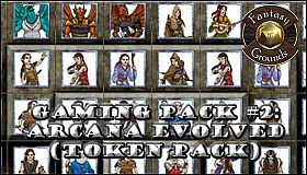 Fantasy Grounds - Gaming Pack #2: Arcana Evolved (Token Pack)