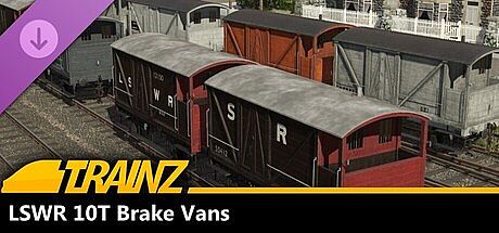 Trainz 2019 DLC - LSWR 10T Brake Vans DLC