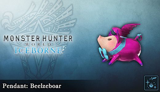 Monster Hunter World: Iceborne - Pendant: Beelzeboar