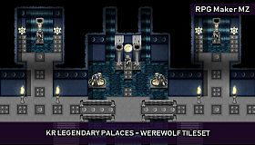 RPG Maker MZ - KR Legendary Palaces - Werewolf Tileset